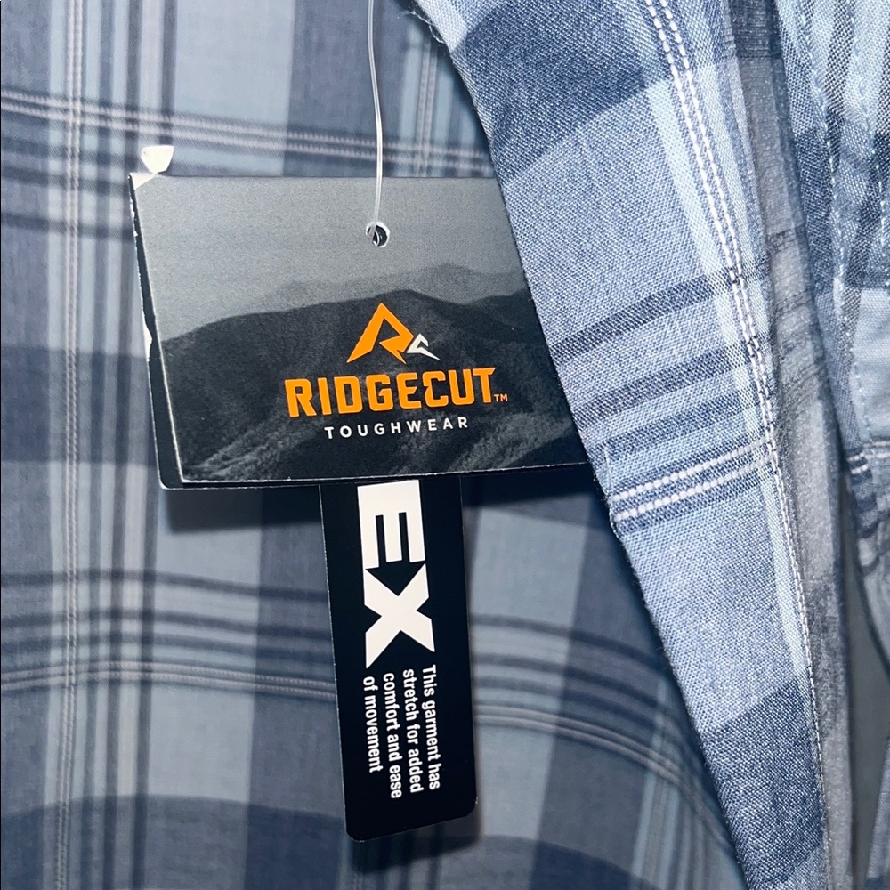 Ridgecut Toughwear Outdoors Stretch Men’s 3XL Button Down Shirt #tough #flex - Picture 6 of 13